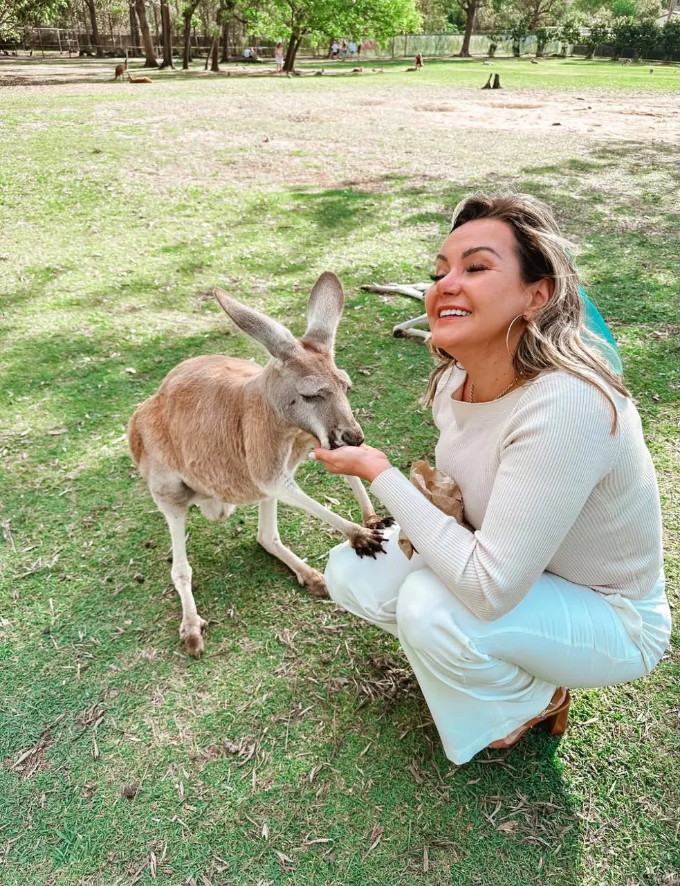 Dani em viagem na Australia