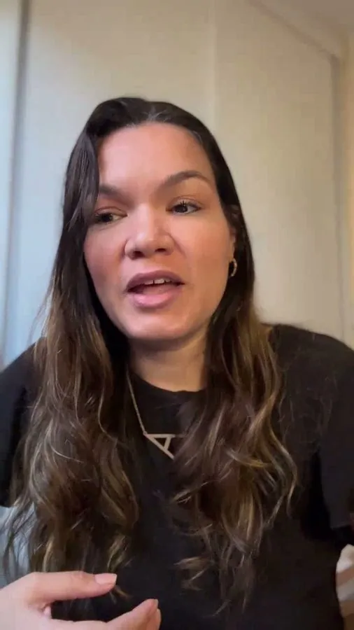 Aline contando sua historia em Gramado